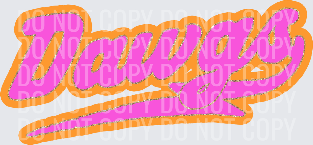 KayndiDesigns 08.26 Prism Script Dawgs