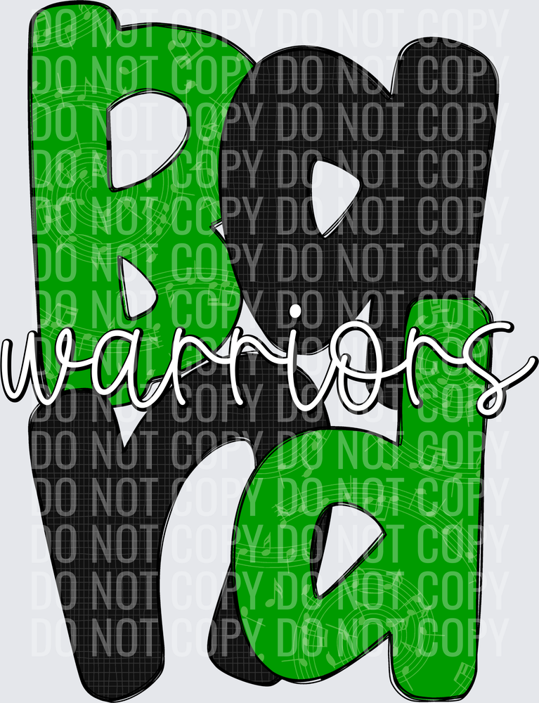 WarriorsGreenBlack-Band
