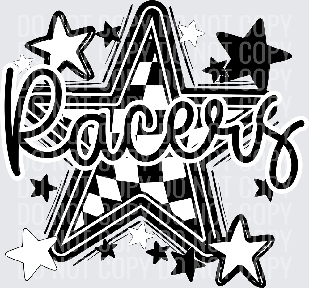 Racers BW