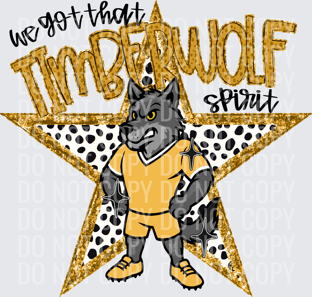 KayndiDesigns 09.26 We Got That Spirit Timberwolf Gold