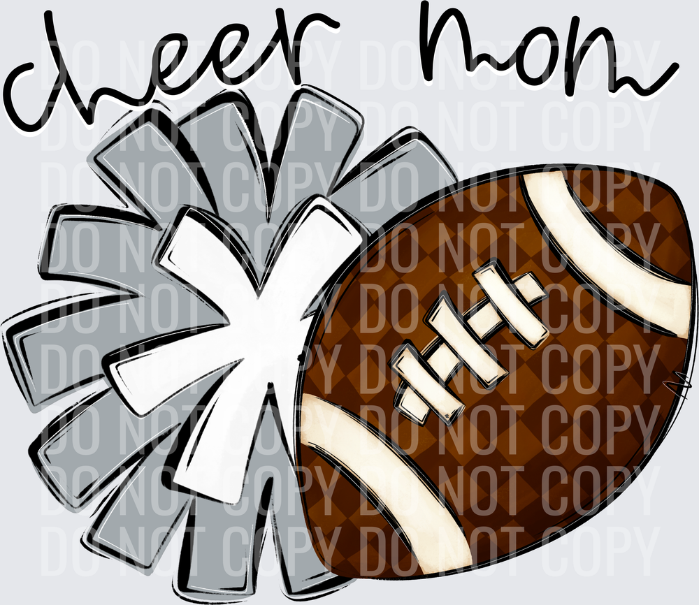 Cheer Mom - CC0926-0022 - Grey-1