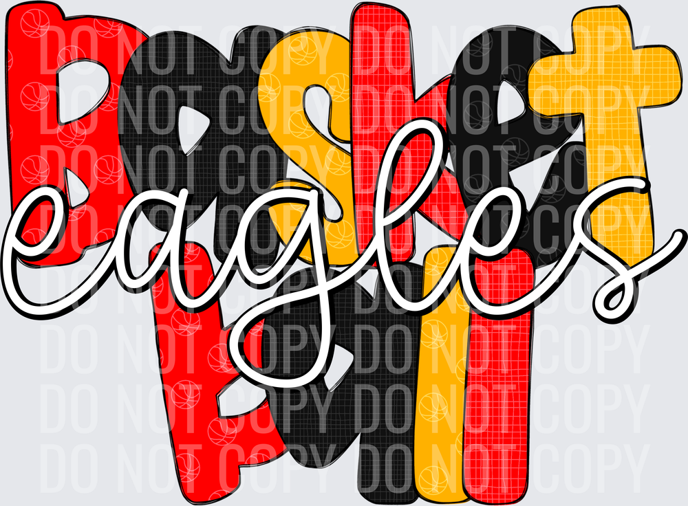EaglesRedBlackGold-Basketball