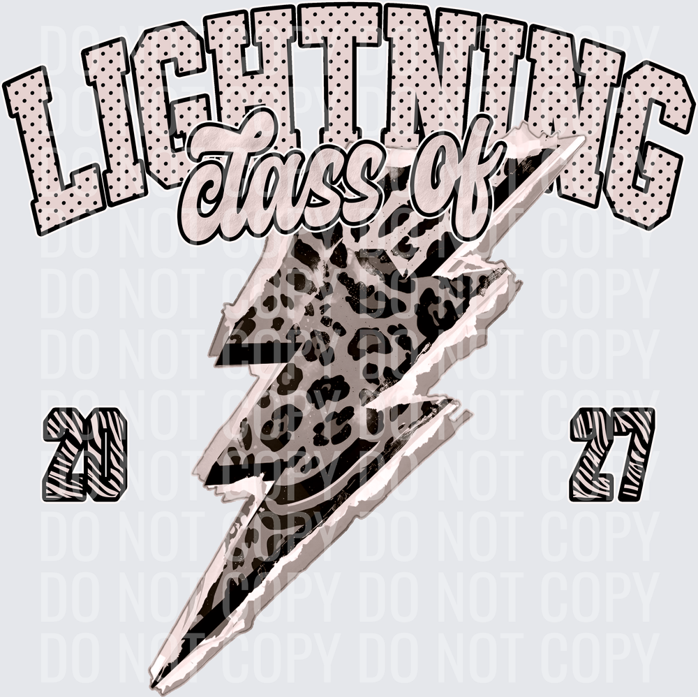 KayndiDesigns 10.26 Class of 2027 Neutral Lightning