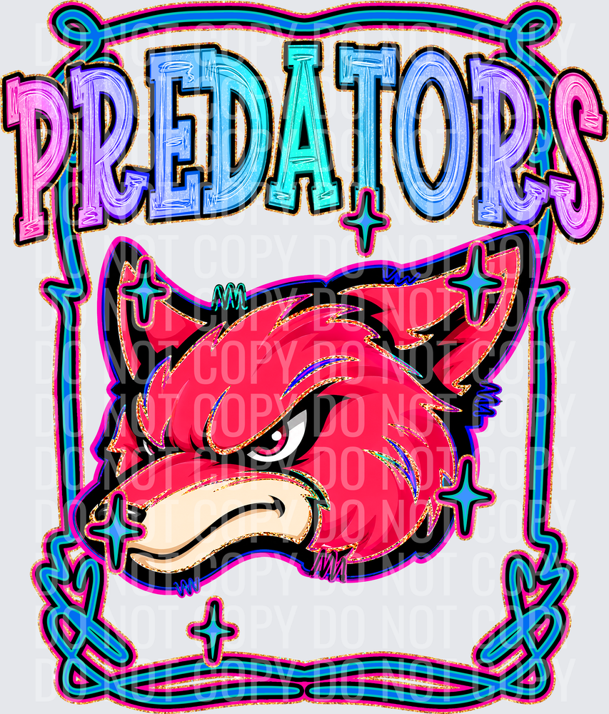 KayndiDesigns 08.26 Retro Pop Predators