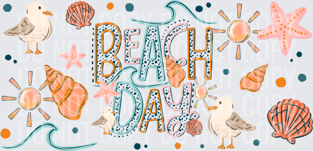 Beach Day 16oz wrap