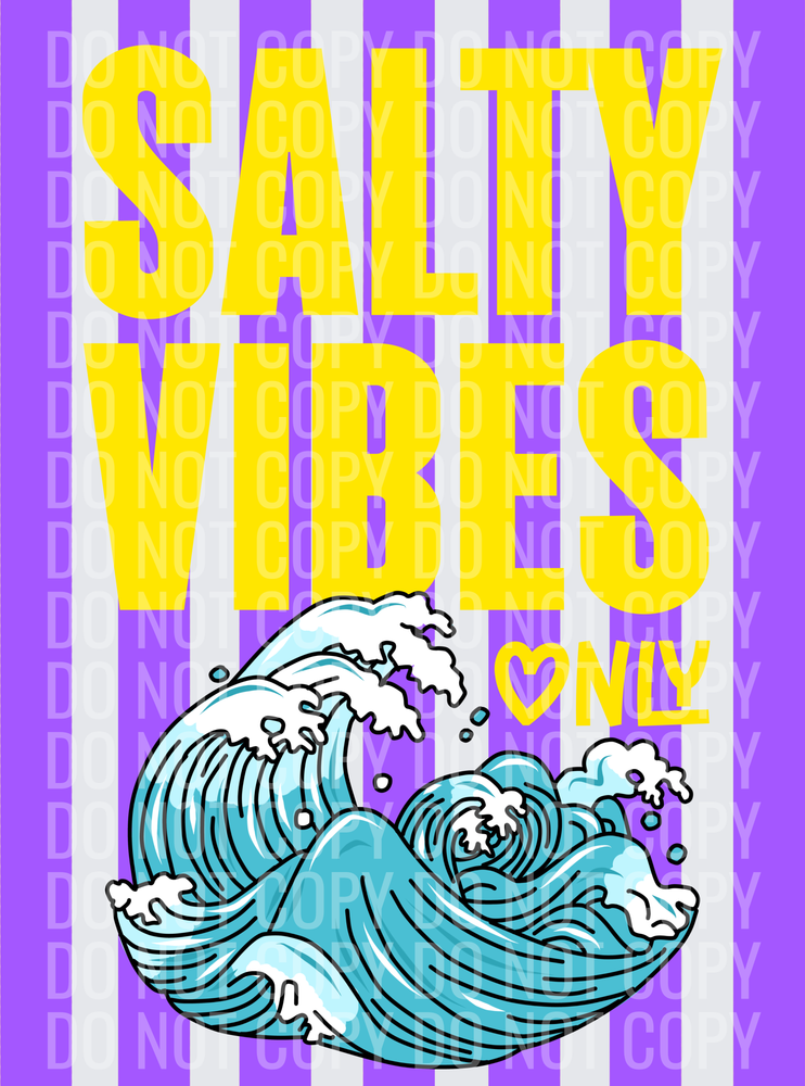 Salty vibes purple