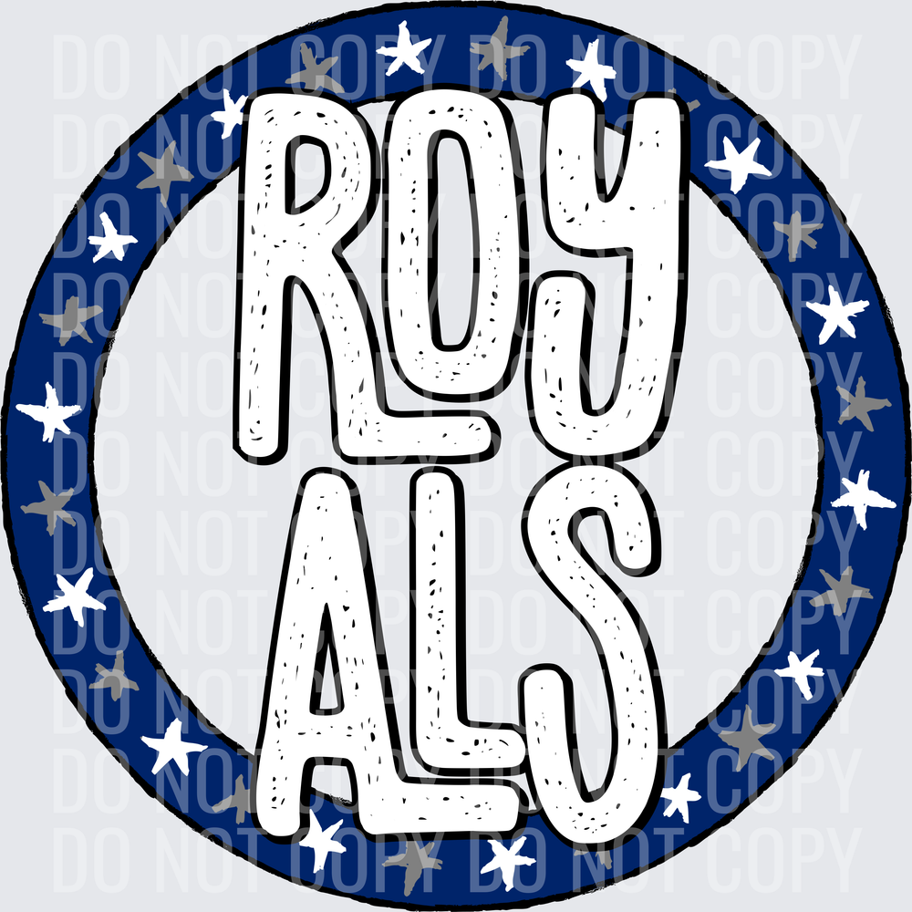 RoyalsStarCircleRoyal002366GrayWhite