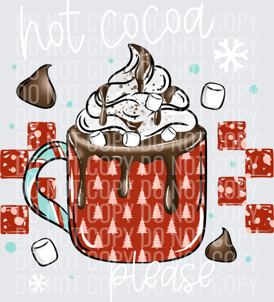 Hot cocoa white