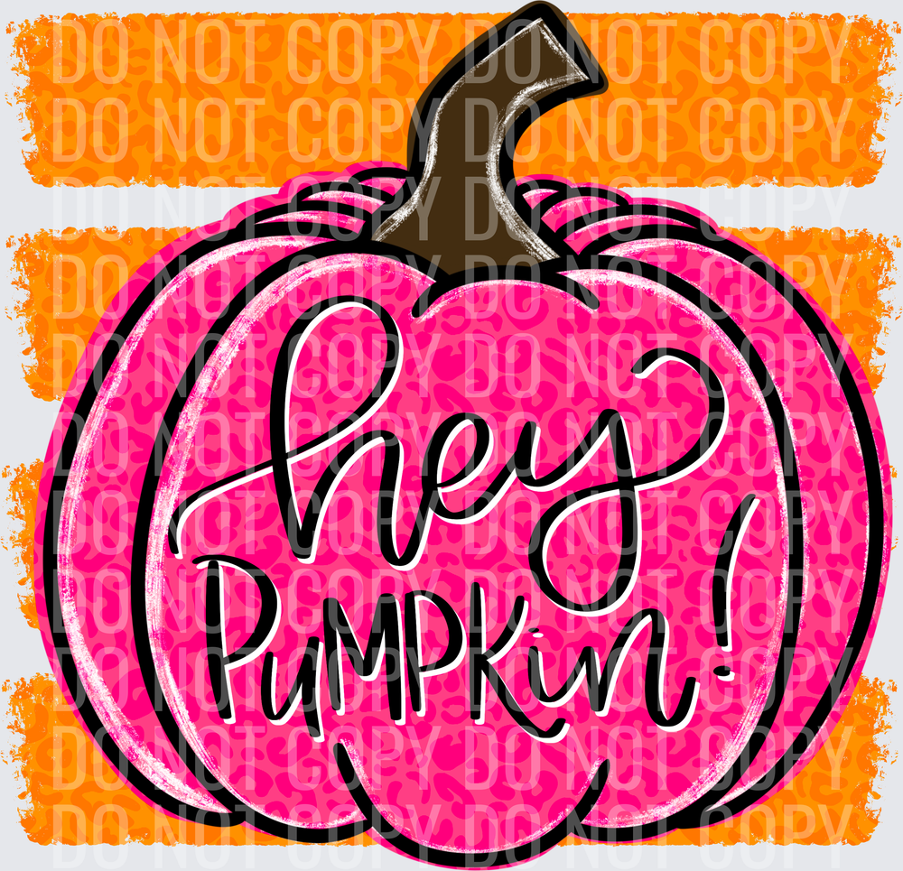 hey pumpkin (pink)