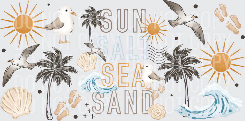 sun salt 16oz glass wrap