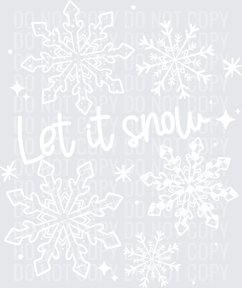 Let it snow white