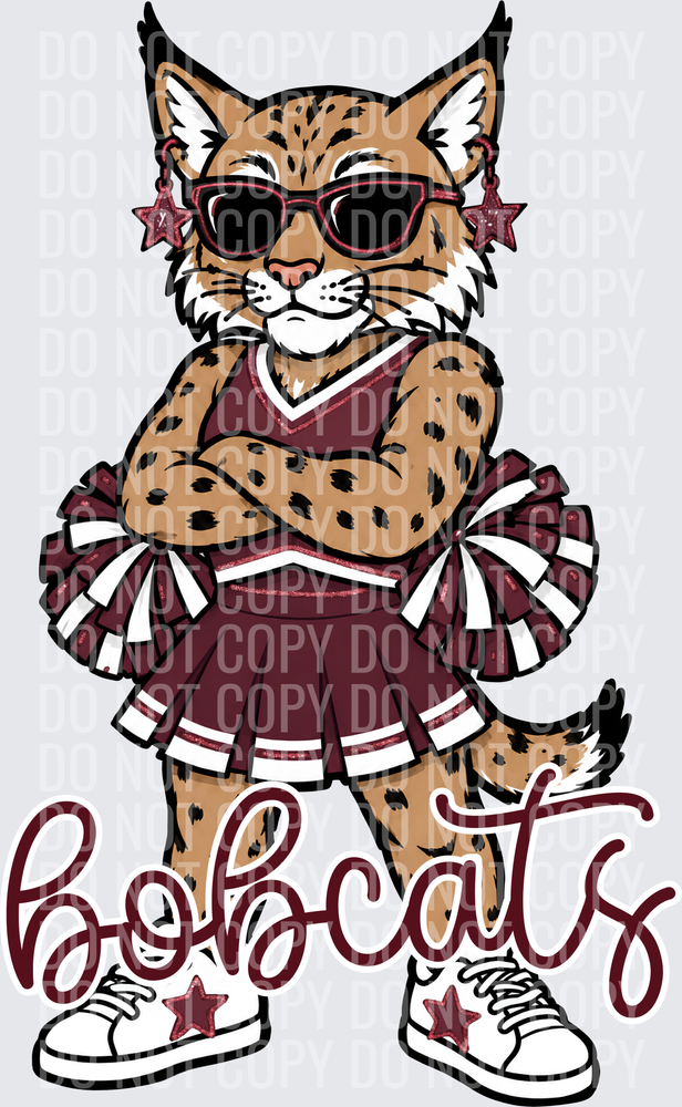 Bobcats Cheer Maroon