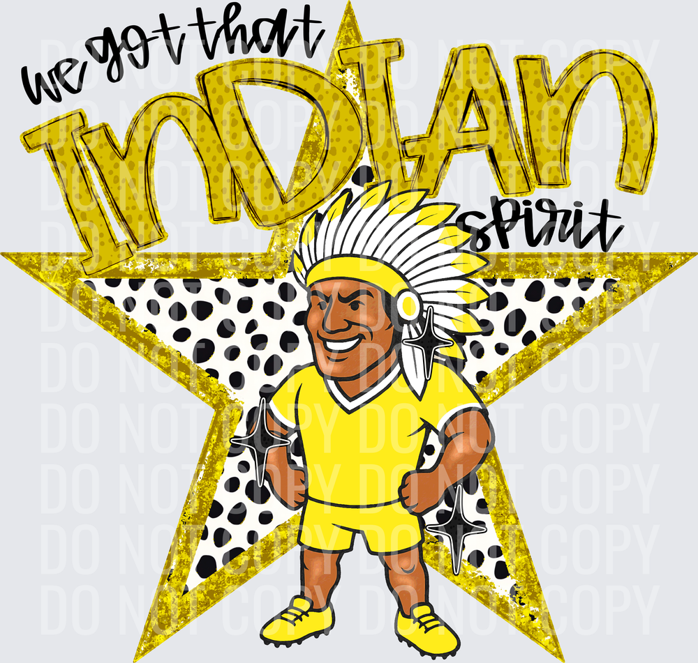 KayndiDesigns 09.26 We Got That Spirit Indian Yellow