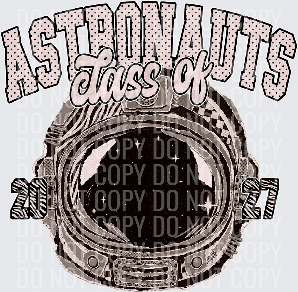 KayndiDesigns 10.26 Class of 2027 Neutral Astronauts