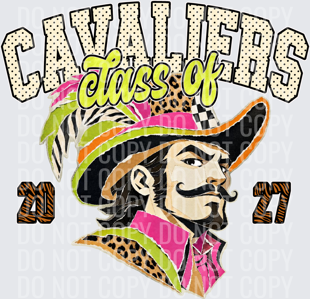 KayndiDesigns 10.26 Class of 2027 Bright Cavaliers