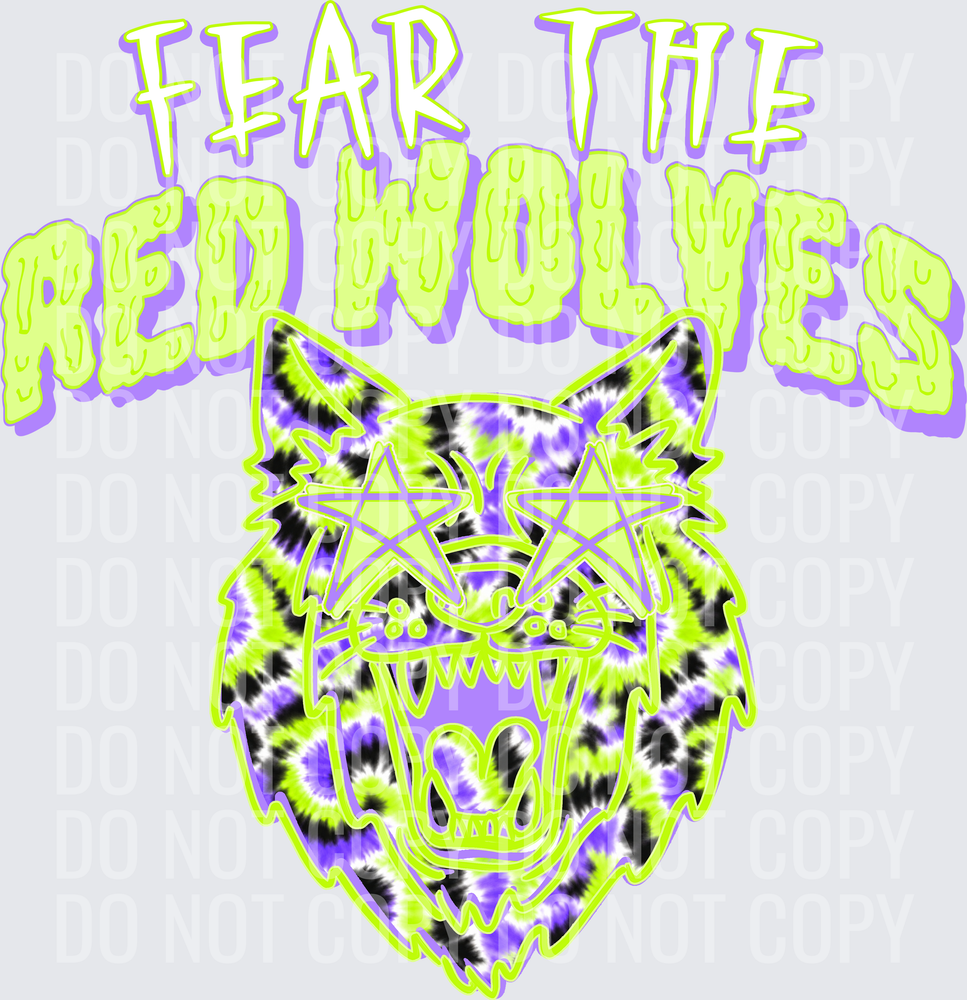 KayndiDesigns 09.26 Fear the Red Wolves