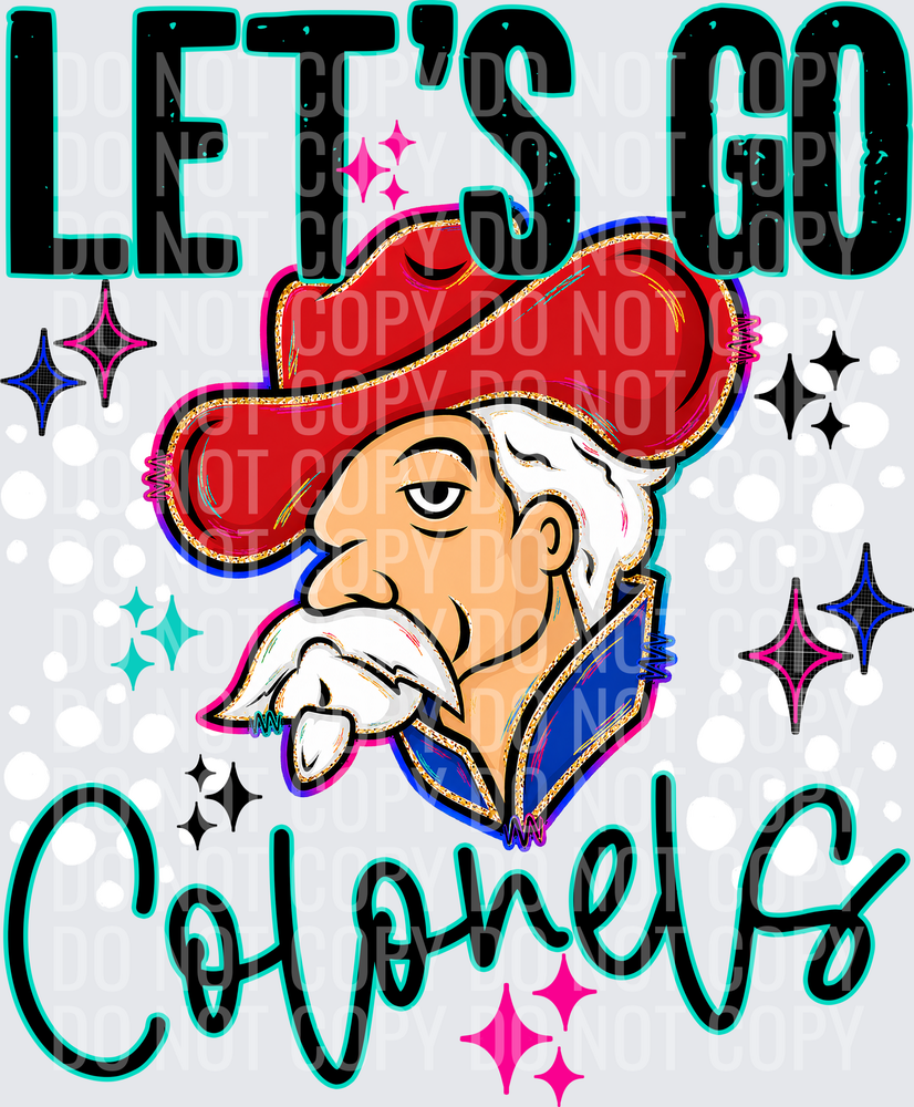 LETS GO MASCOTS COLONELS