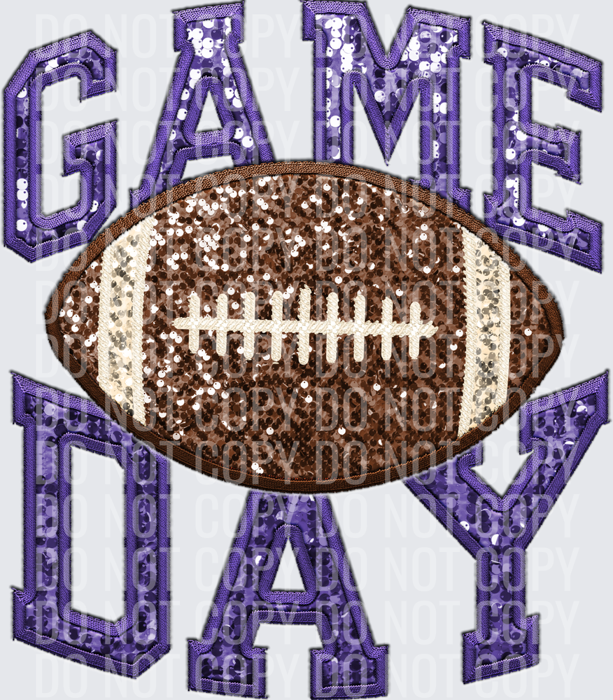 KayndiDesigns 06.26 Game Day Sequin Embriodery 16 Dark Purple
