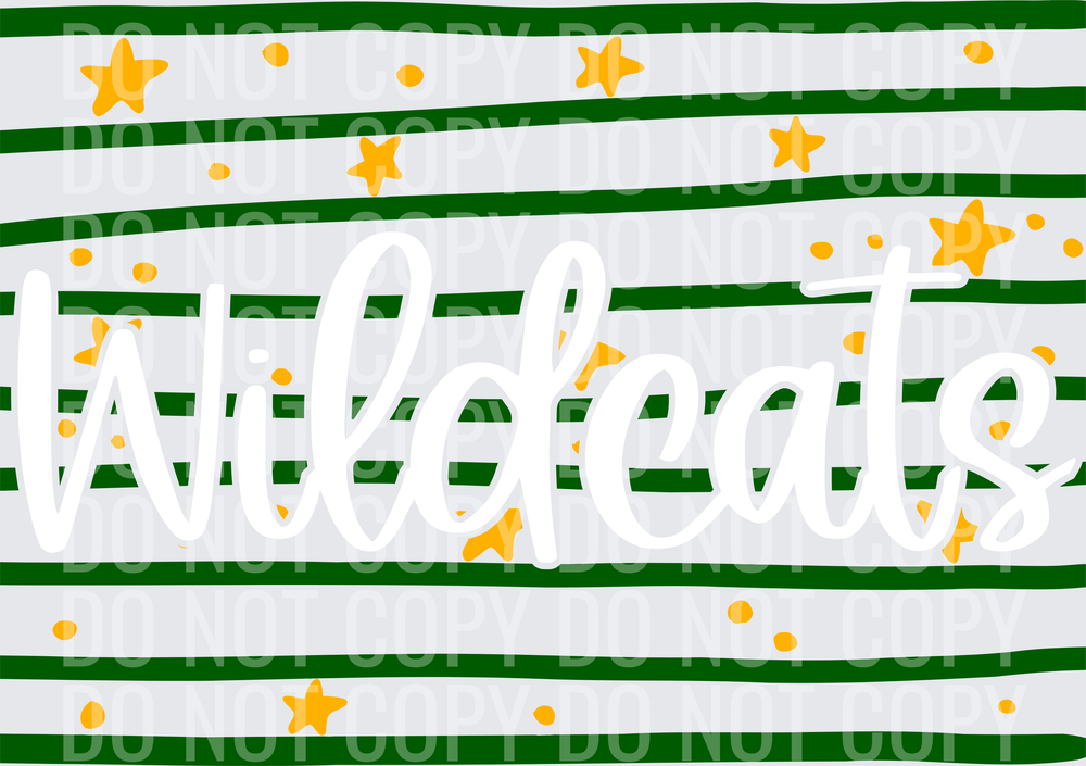 WildcatsDarkGreenGold