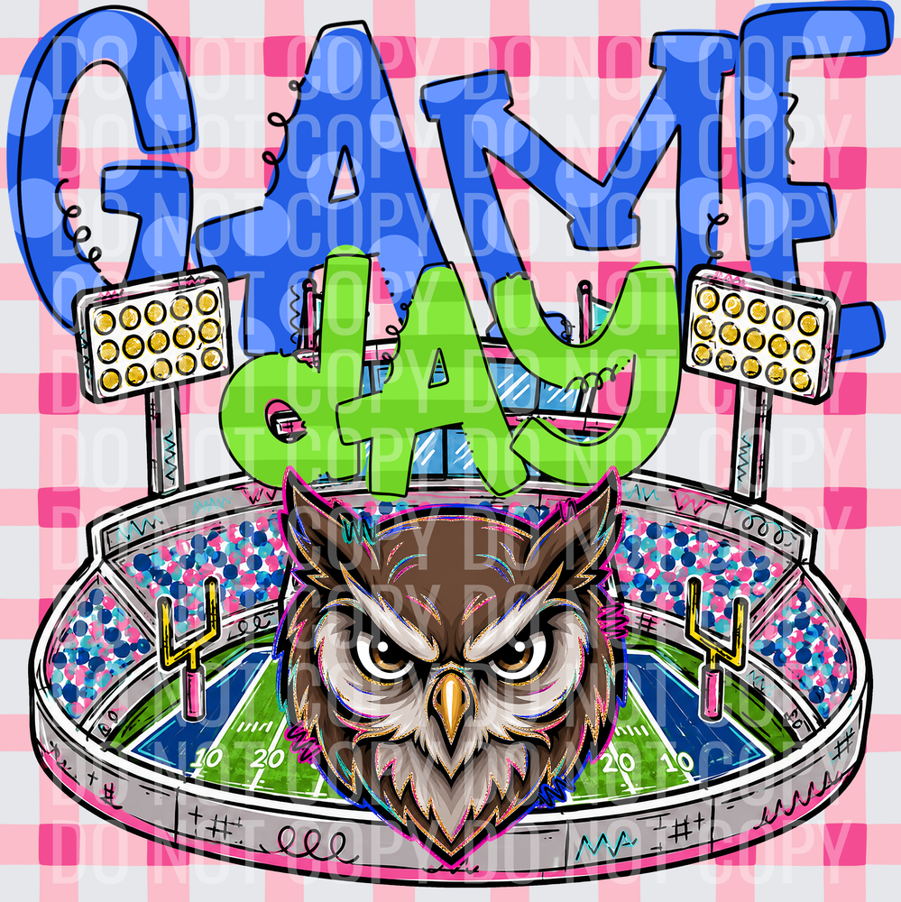 KayndiDesigns 08.26 Game Day Stadium Owls 1