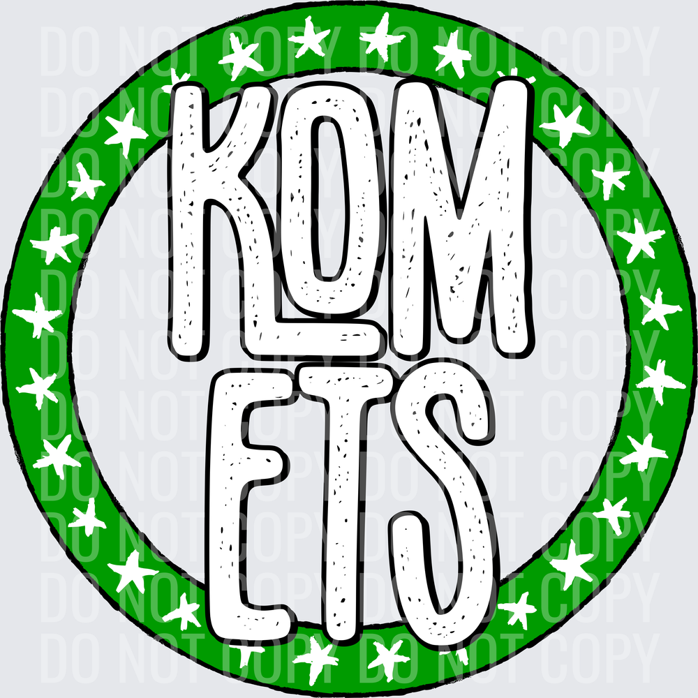 KometsStarCircleGreenWhite