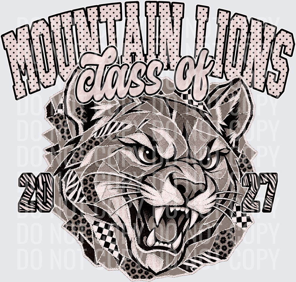 KayndiDesigns 10.26 Class of 2027 Neutral Mountain Lions 3