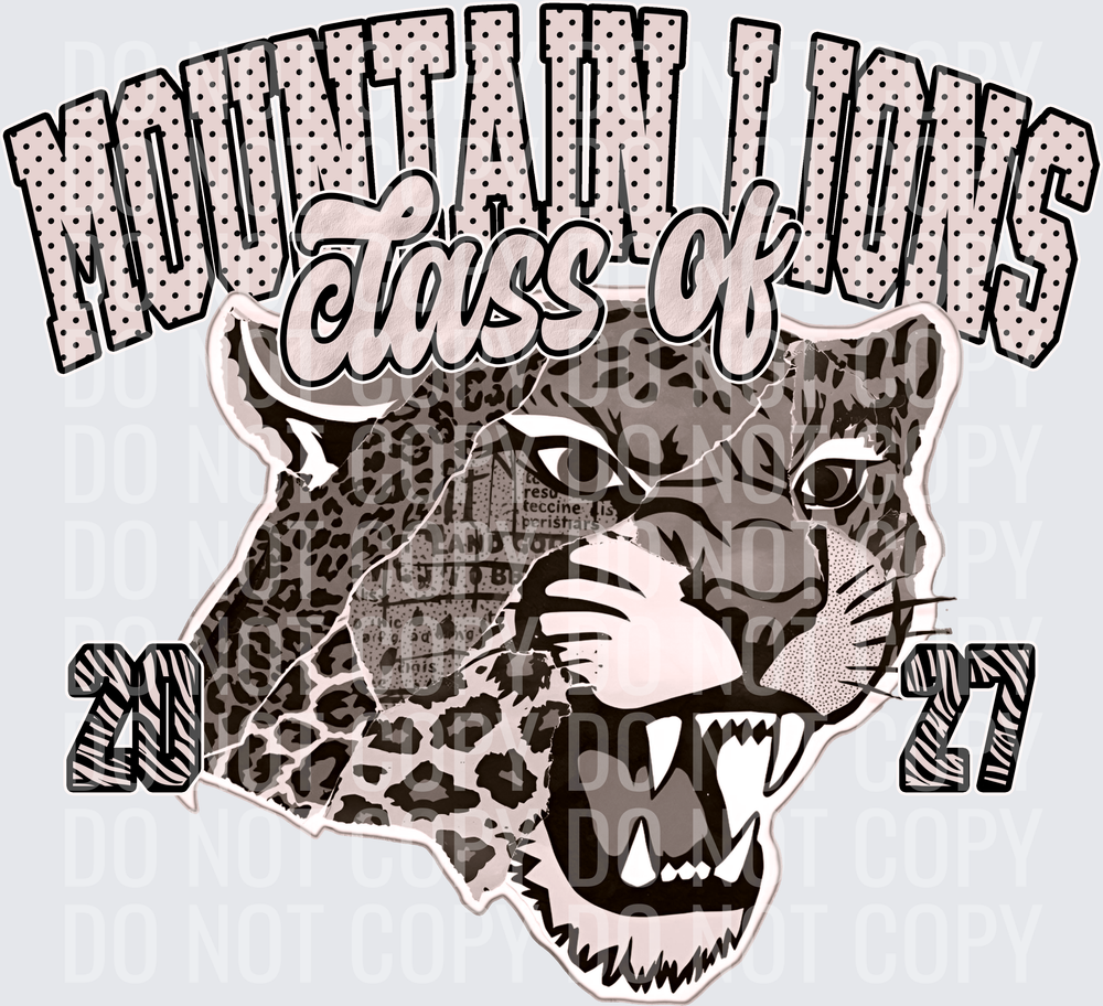 KayndiDesigns 10.26 Class of 2027 Neutral Mountain Lions 2