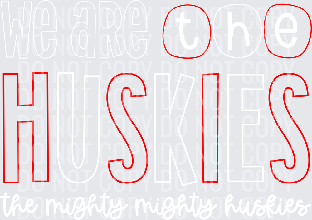 Huskies-WeAreThe-RedWhite