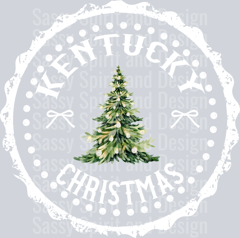 STATE CHRISTMAS STAMP Kentucky