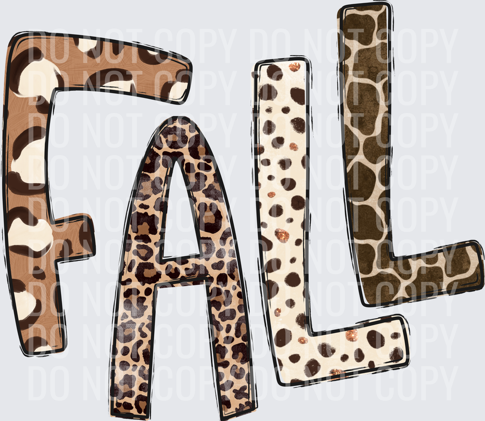 FALL ANIMAL PATTERN