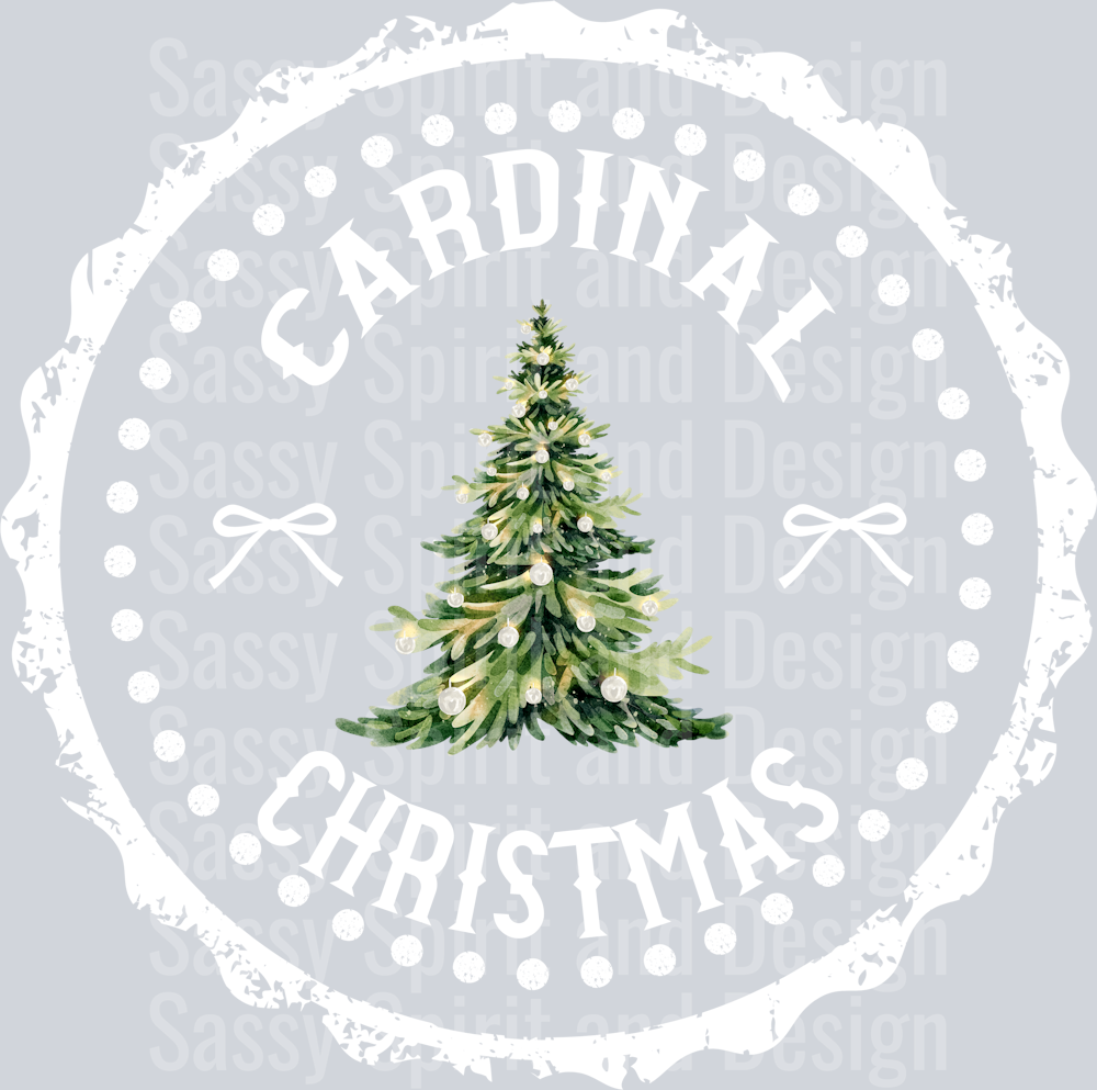 CARDINAL CHRISTMAS STAMP