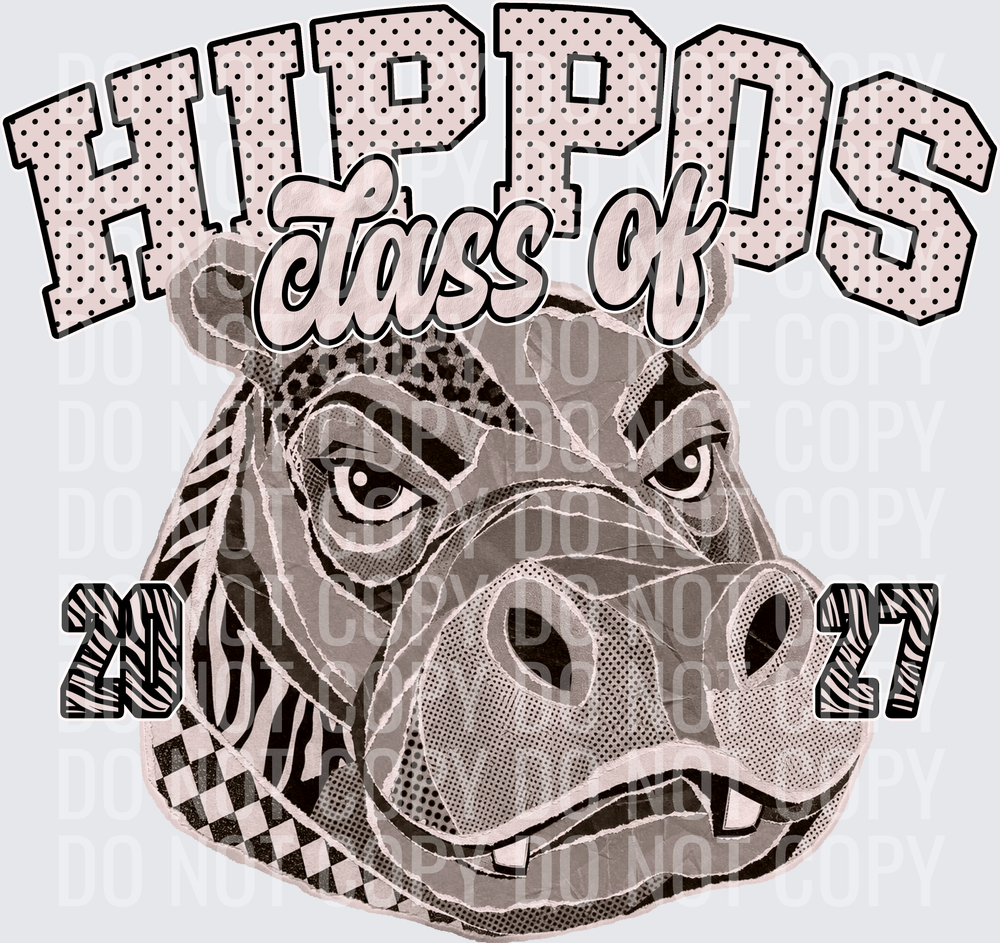 KayndiDesigns 10.26 Class of 2027 Neutral Hippos 9