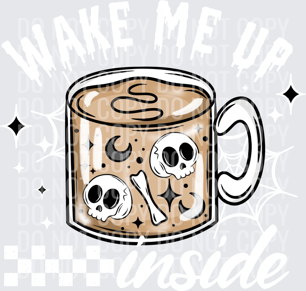 Wake Me Up Inside White