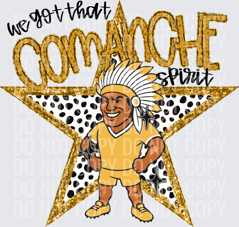 KayndiDesigns 09.26 We Got That Spirit Comanche Gold