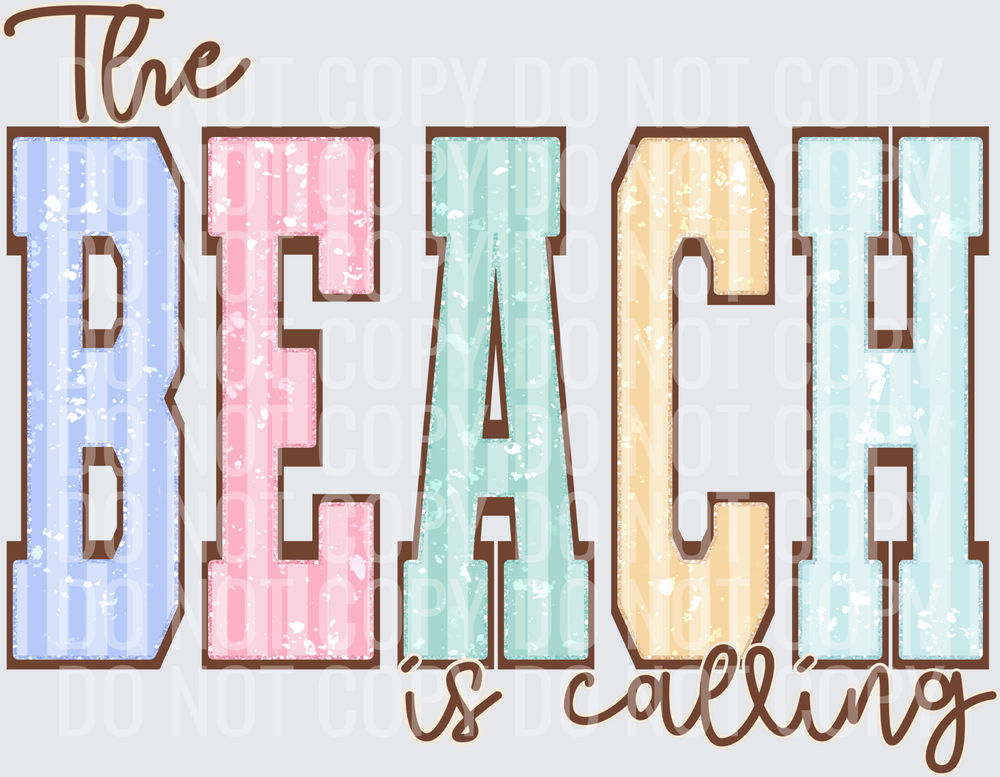 The beach is calling