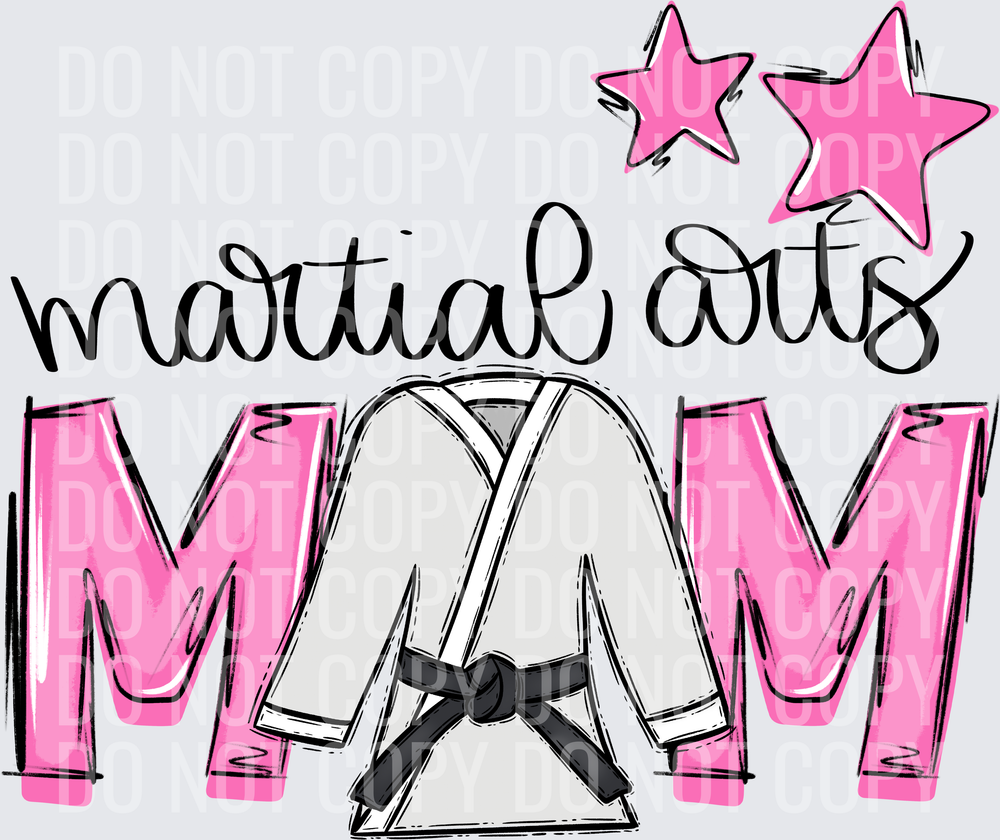 pink martial arts
