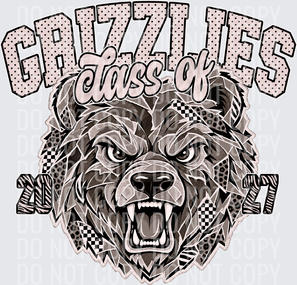 KayndiDesigns 10.26 Class of 2027 Neutral Grizzlies 2