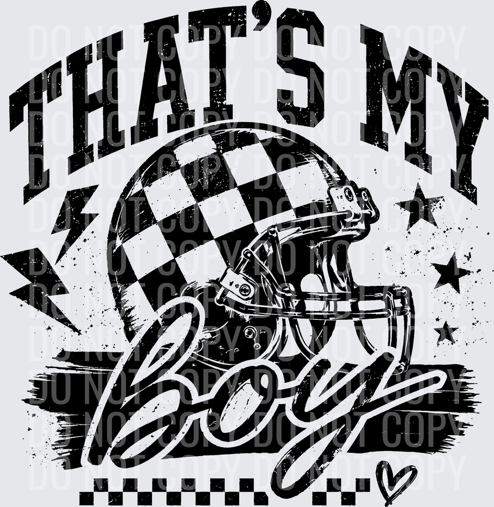 THATS MY BOY FOOTBALL