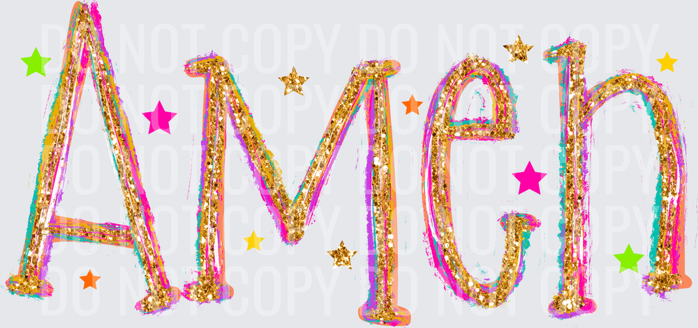 AMEN BRUSH GLITTER