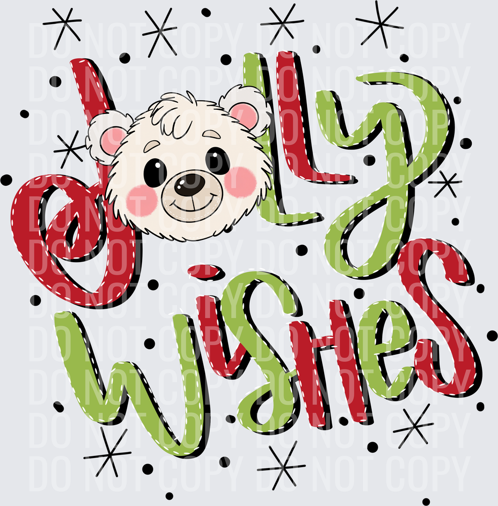 jolly wishes polar bear 2