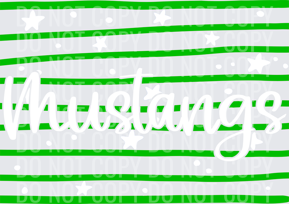 MustangsKellyGreenWhite