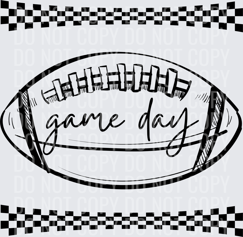 GameDayFootballBlack
