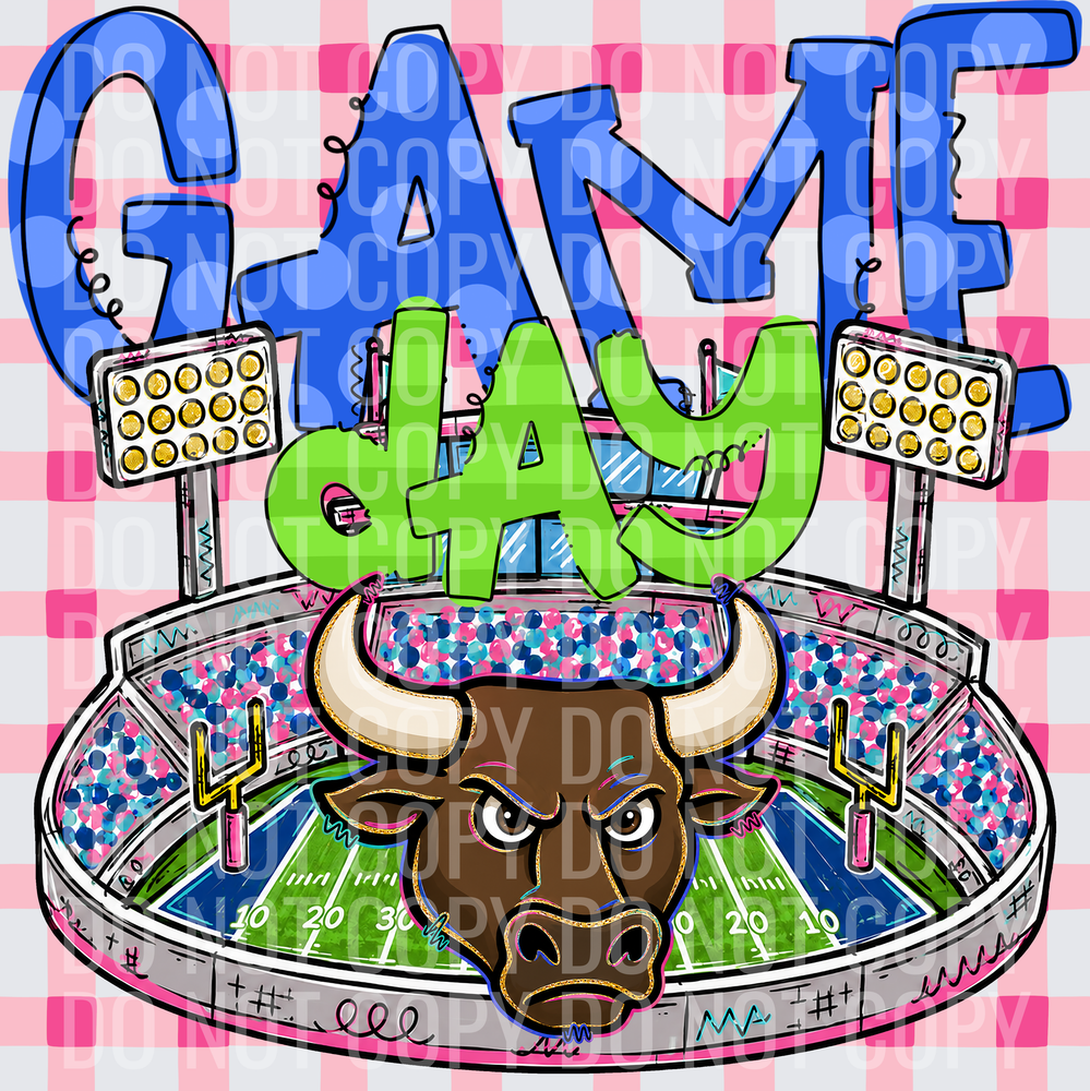KayndiDesigns 08.26 Game Day Stadium Bulls 2
