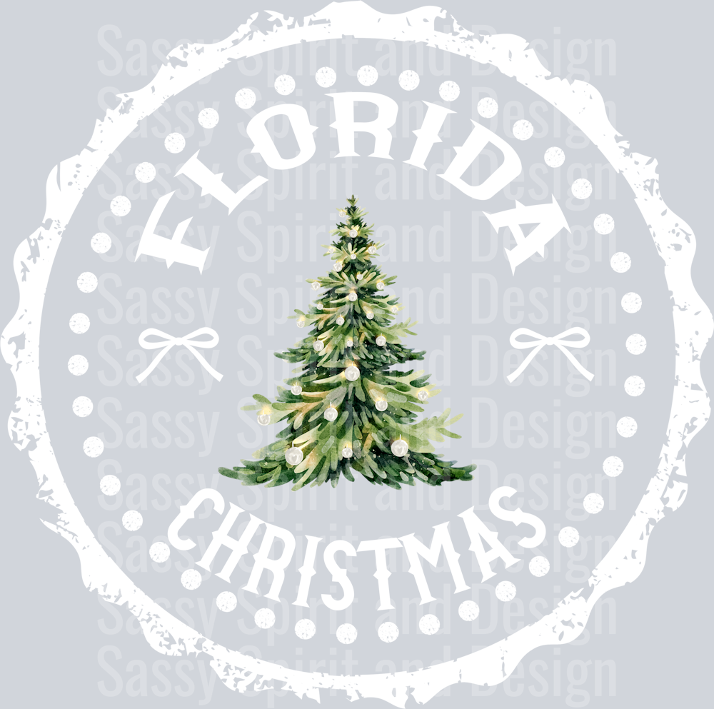 STATE CHRISTMAS STAMP Florida