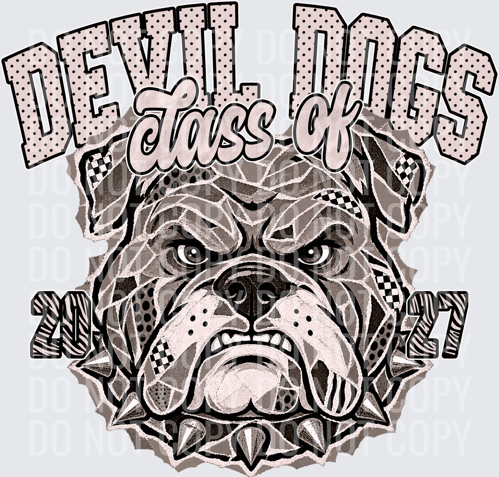 KayndiDesigns 10.26 Class of 2027 Neutral Devil Dogs 6