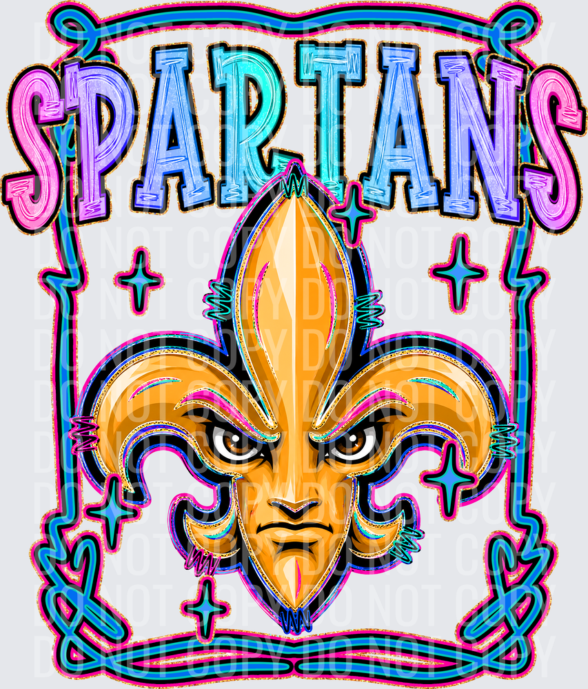 KayndiDesigns 08.26 Retro Pop Spartans