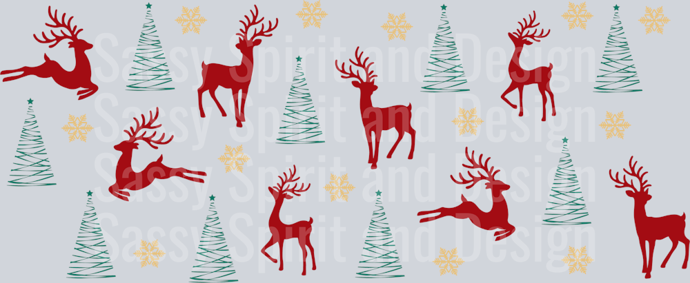 christmas reindeer tree