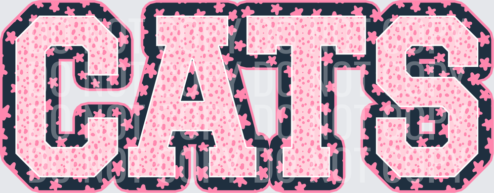 KayndiDesigns 08.26 Varsity Stars Cats