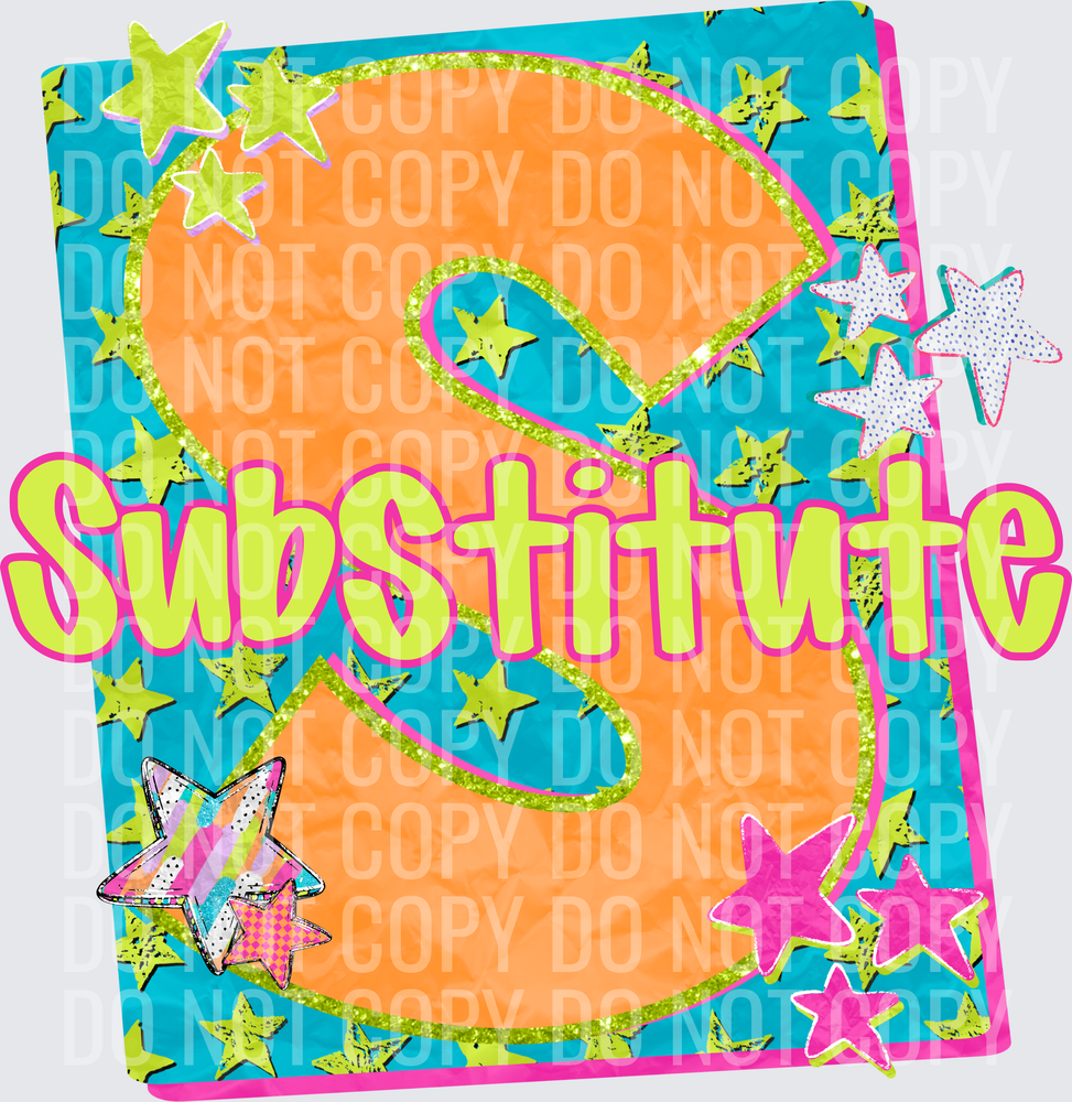 SUBSTITUTE