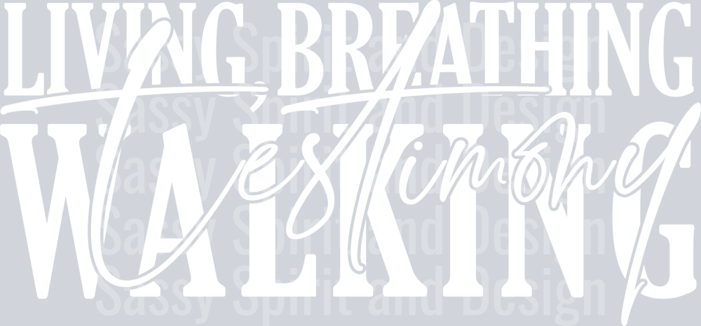 walking testimony - white